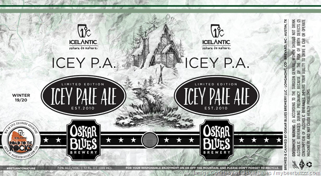 Oskar Blues & Icelantic Skis Team Up For Icey P.A. Cans