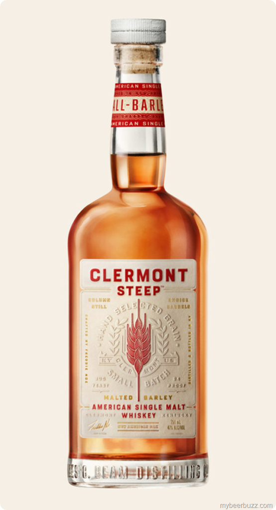 JAMES B. BEAM DISTILLING CO. INTRODUCES CLERMONT STEEP™ AMERICAN SINGLE MALT WHISKEY