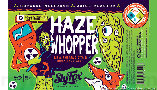 Sly Fox Adding Haze Whopper New England-Style IPA & Hop Mirage IPA Cans