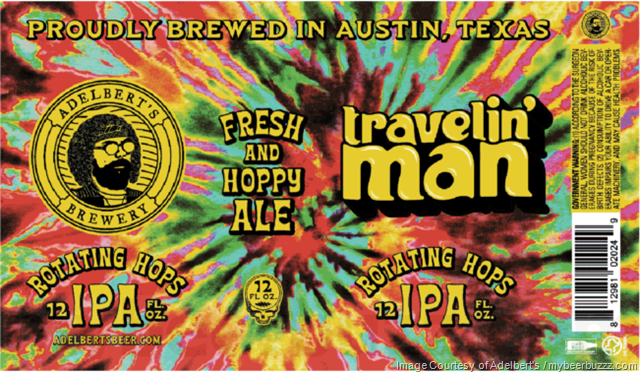 Adelbert’s Brewery Adding Travelin’ Man Rotating Hops Cans