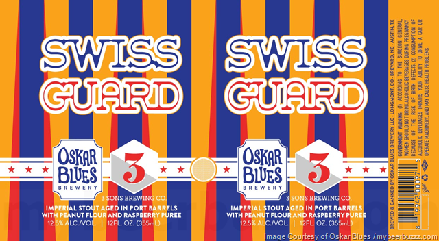 Oskar Blues & 3 Sons Collaborate On Swiss Guard