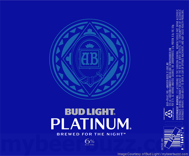 Bud Light Platinum Returns In Cans & Bottles