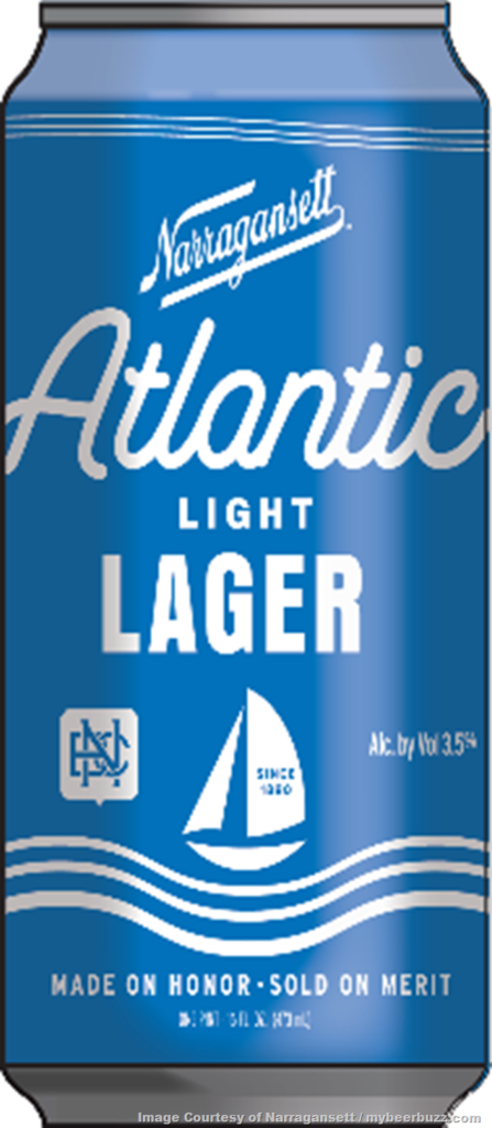 Narragansett Beer Introduces Atlantic Light in Time for Patio Season