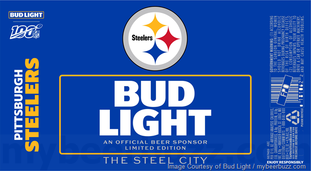 Bud Light Reveals NFL 100th Anniversary Limited Edition Cans & NHL Cans