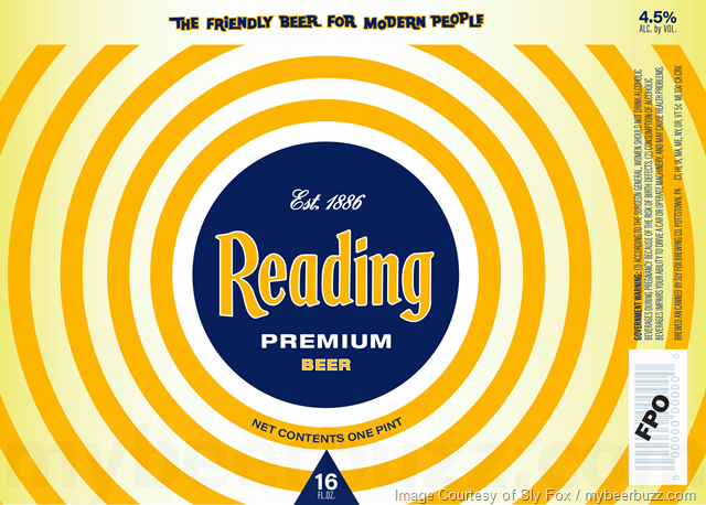 Reading Premium Beer & Lite Reading 16oz Cans Coming