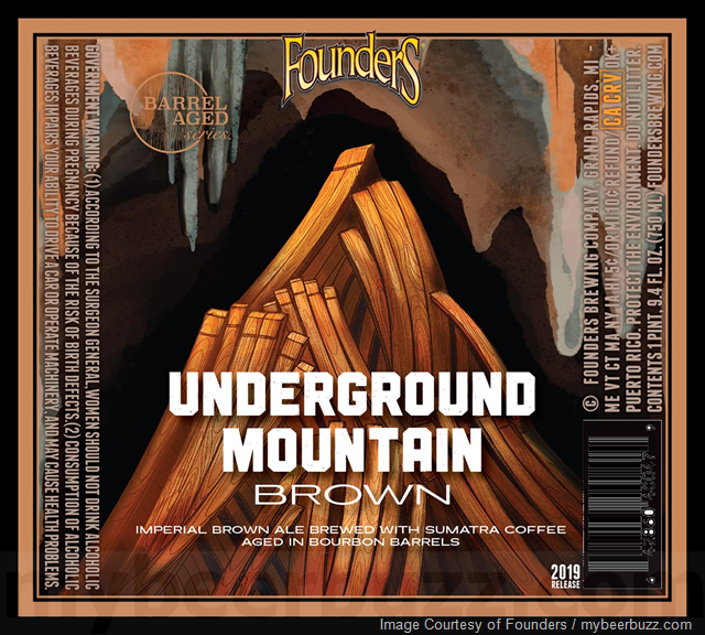 Founders Underground Mountain Brown Coming To 2019 Barrel Aged Series