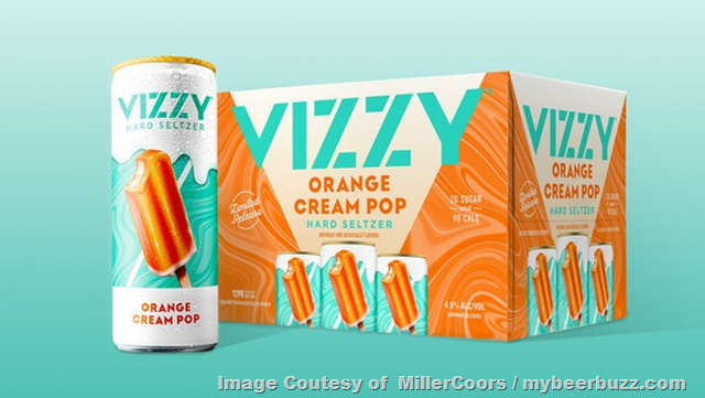 VIZZY® HARD SELTZER INTRODUCES LIMITED-EDITION ORANGE CREAM POP FLAVOR AND A NEW LOOK AS PART OF “FLAVOR FOR EVERY VIBE” CAMPAIGN