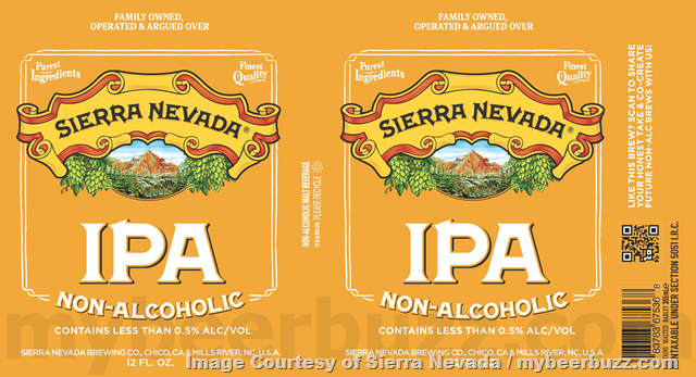 Sierra Nevada Non-Alcoholic IPA Coming To Cans