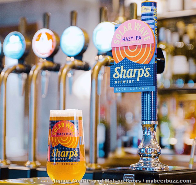 Sharp’s Brewery debuts Solar Wave, its first cask hazy IPA available nationwide in the U.K.