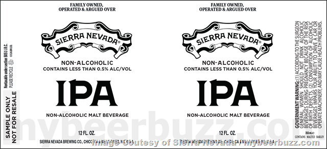 Sierra Nevada Working On Non-Alcoholic IPA