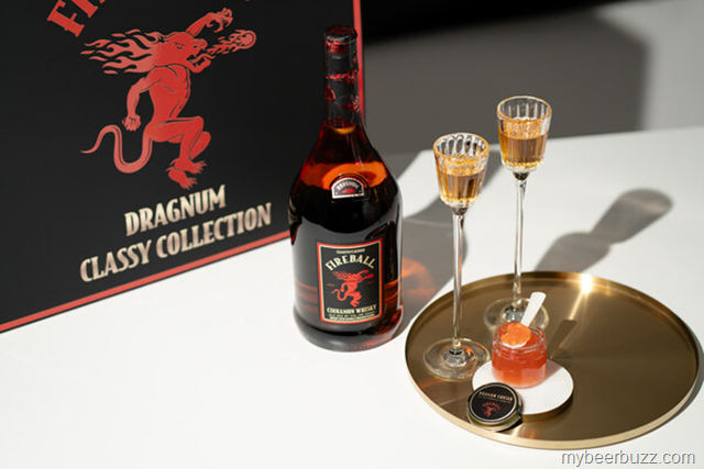 Champagne Problems? Not This Holiday Season. Fireball Whisky Sets Boring Traditions Ablaze with the Dragnum Classy Collection