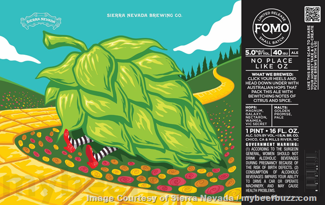 Sierra Nevada No Place Like Oz Coming As FOMO Exclusive