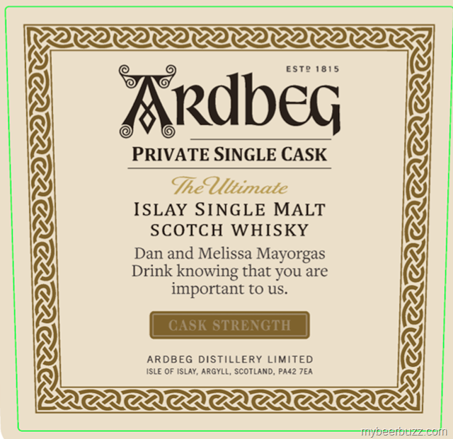 Ardbeg The Ultimate Private Single Cask Islay Single Malt Scotch Whiskey