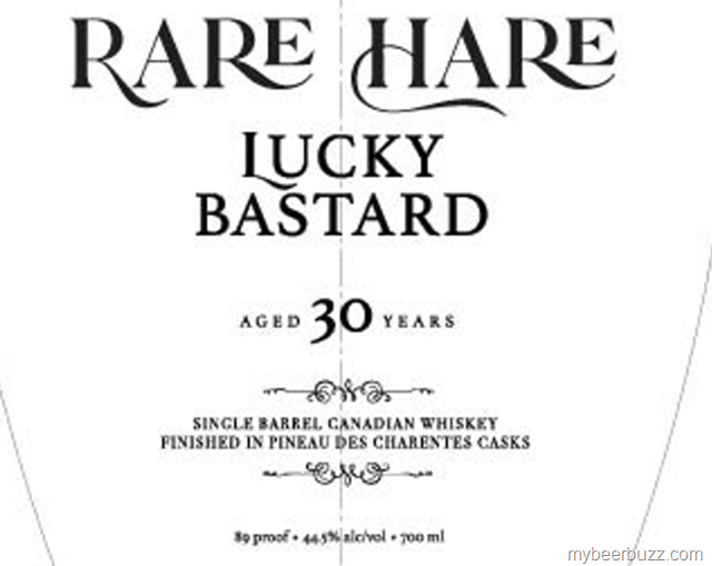 Heavens Door Spirits Red Hare Lucky Bastard 30-Year Single Barrel Canadian Whiskey Finished In Pineau Des Charentes Casks