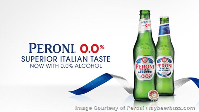 Peroni Nastro Azzurro 0.0% brings superior Italian taste to the non-alcoholic category