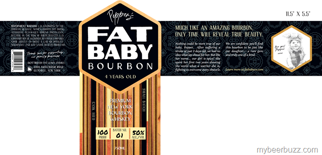 Pepper’s Fat Baby Bourbon Small Batch Cask Aged 4-Years