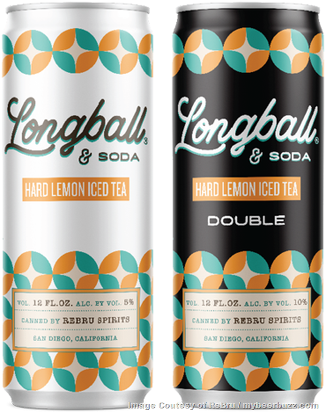 San Diego’s ReBru Spirits Releases Hard Lemon Iced Tea “Longball”