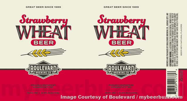 Boulevard Adding Strawberry Wheat Beer Cans