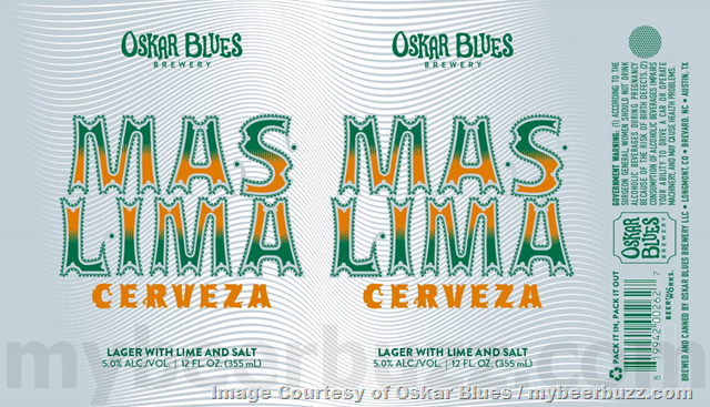 Oskar Blues Adding Mas Lima Cerveza Cans