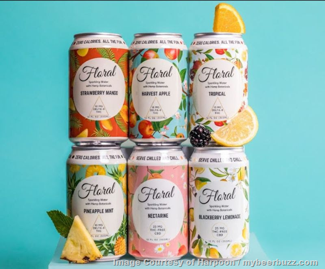Harpoon Announces Floral CBD and THC Seltzers