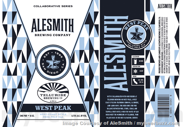AleSmith & Telluride Brewing Collaborate On West Peak