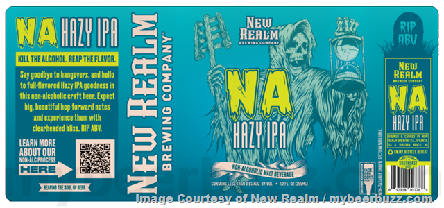 New Realm Adding NA Hazy IPA & NA IPA (Non-Alcoholic)