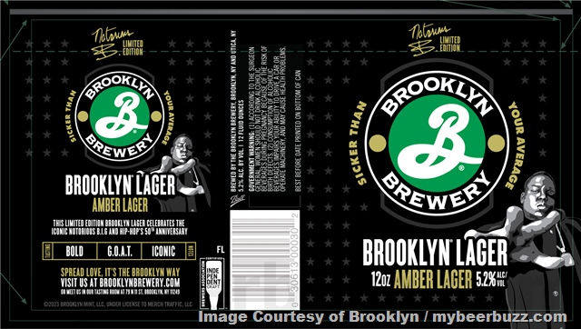 Brooklyn Brewery Adding Notorious B.I.G. Hip-Hop 50th Anniversary Brooklyn Lager / The Stonewall Inn IPA / Black Chocolate Stout / Brooklyn Lager