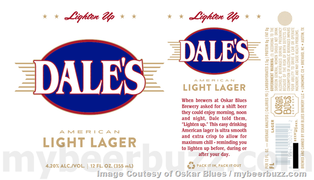 Oskar Blues Adding Dale’s American Light Lager