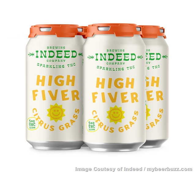 Indeed Brewing Co. Releases its Latest Sparkling THC Drink High Fiver Next Tuesday 12/6