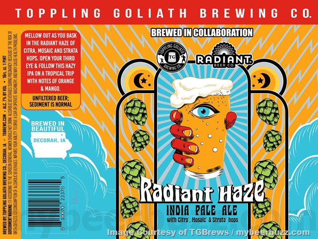 Toppling Goliath & Radiant Beer Collaborate On Radiant Haze