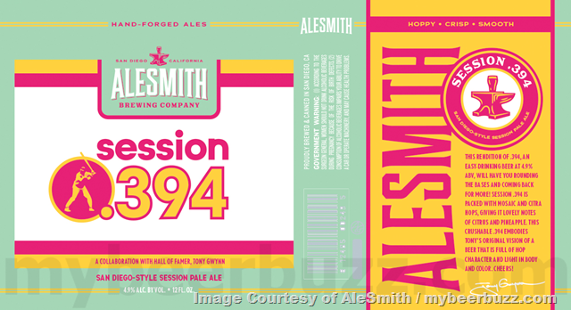 AleSmith Adding Session .394 Cans