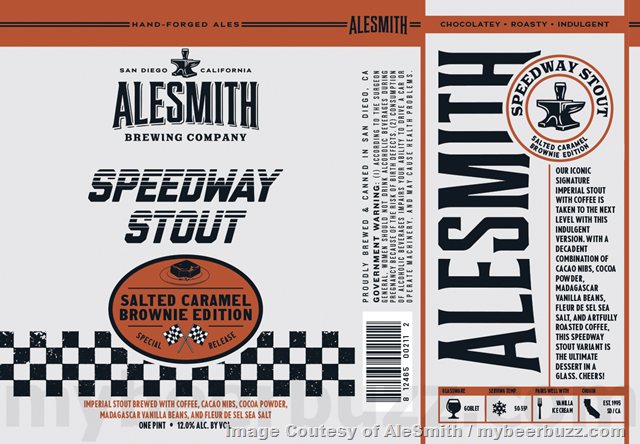 AleSmith Adding Speedway Stout Salted Caramel Brownie Edition