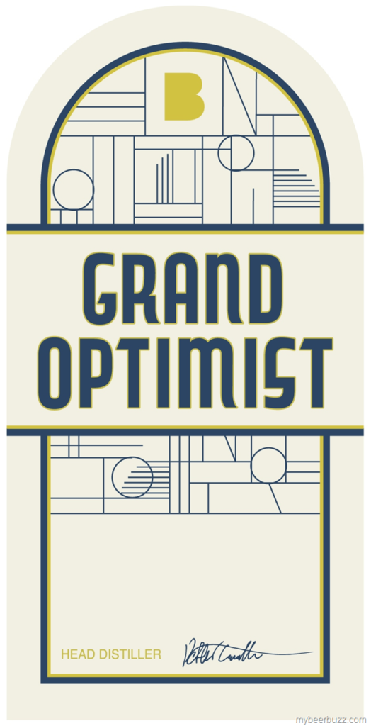 The Better Man Distilling Grand Optimist Distillers Cut Bourbon Whiskey
