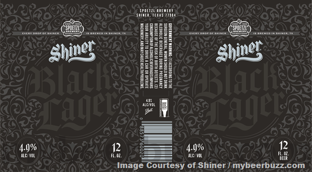 Shiner Updating Black Lager Cans & Bottles