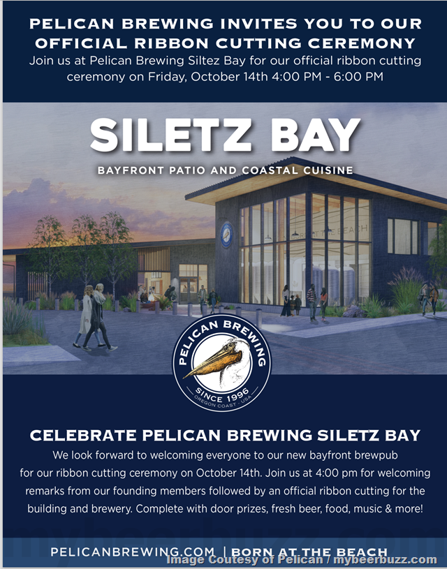 Pelican Brewing Company Siletz Bay Location Updates & Ribbon Cutting