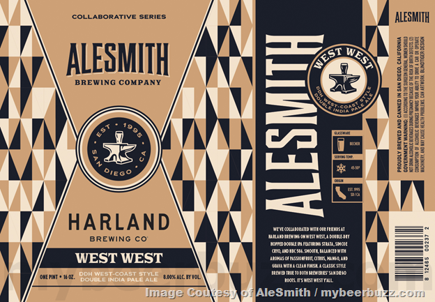 AleSmith & Harland Brewing Collaborate On West West