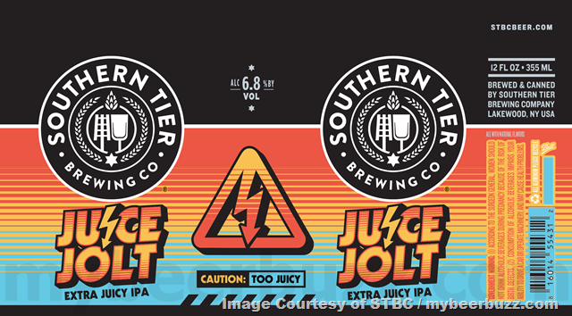 Southern Tier Adding Juice Jolt Extra Juicy IPA & 2X Juice Jolt