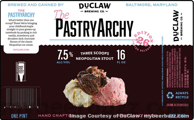 DuClaw Working On The PastryArchy Three Scoops / Pulp & Peel