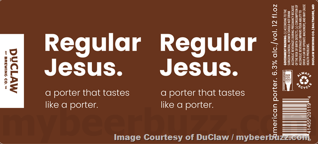 DuClaw Adding Regular Jesus