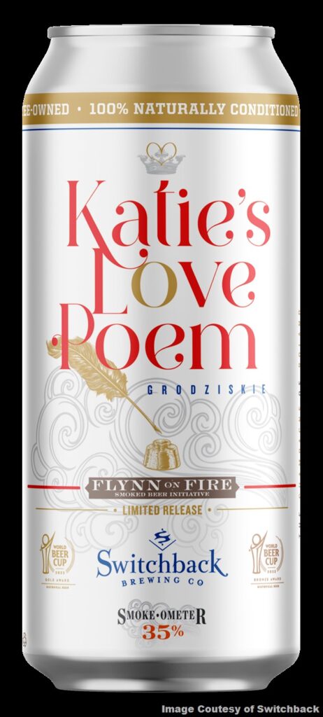 Switchback Brewing Katie’s Love Poem Coming To Cans