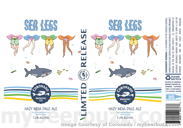 Coronado Brewing Adding Sea Legs Hazy IPA