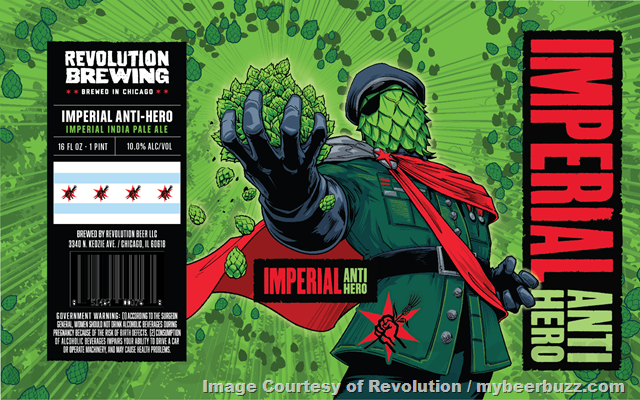 Revolution Brewing Adding Imperial Anti-Hero, Arcade Hero, Legal Hero & Infinity Hero