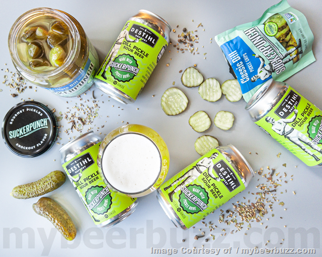 A Pickle Beer by DESTIHL Brewing & SuckerPunch Pickles