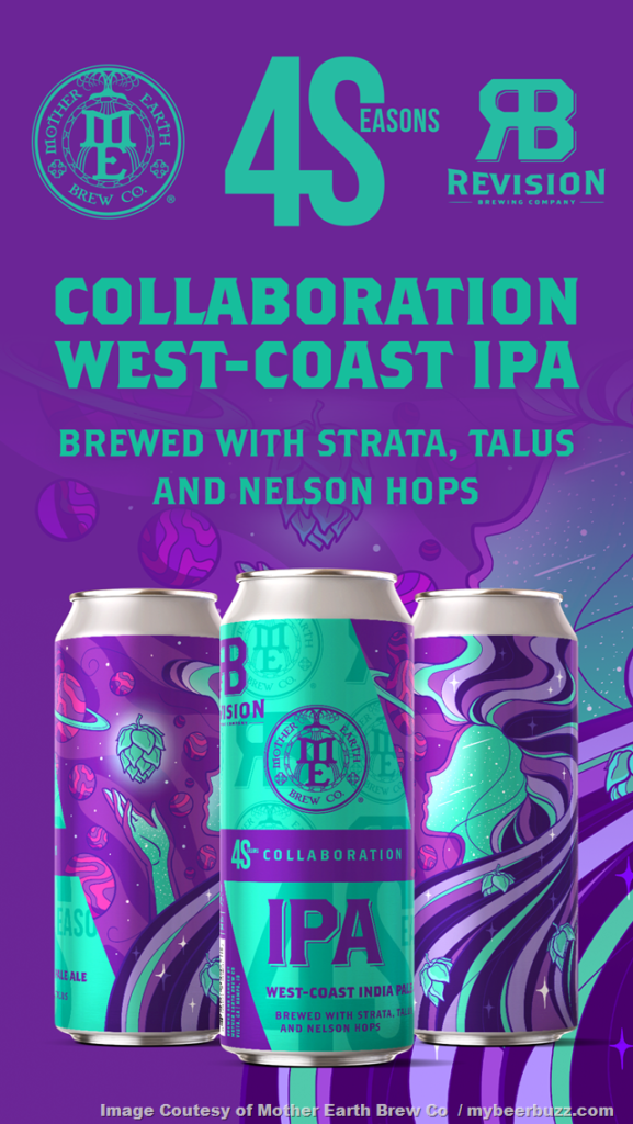 Mother Earth Brew Co Announces 4Seasons Summer Collab w/ Revision Brewing