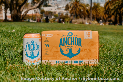 Anchor Brewing Company Releases Easy Weekend Low-Cal Hazy IPA