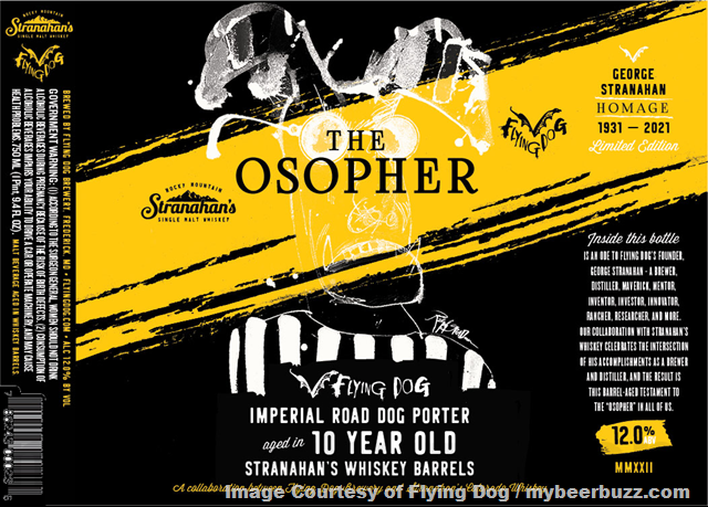 Flying Dog & Stranahan’s Team Up For The Osopher Tribute Beer