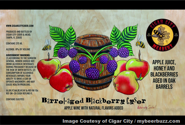 Cigar City Cider & Mead Adding Barrel-Aged Blackberry Cyser