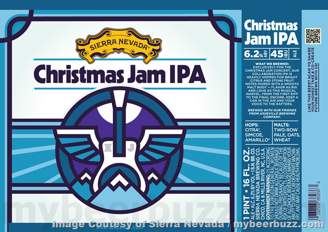 Sierra Nevada Christmas Jam IPA Returning For 2023