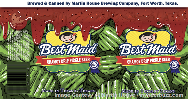 Martin House Teaming Up With Best Maid For Chamoy Drip Pickle Beer / Pretzel Stout