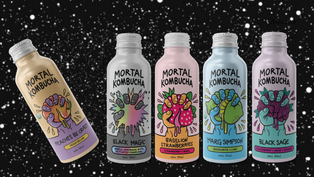 Mortal Becomes First Kombucha In 16oz Aluminum Bottles